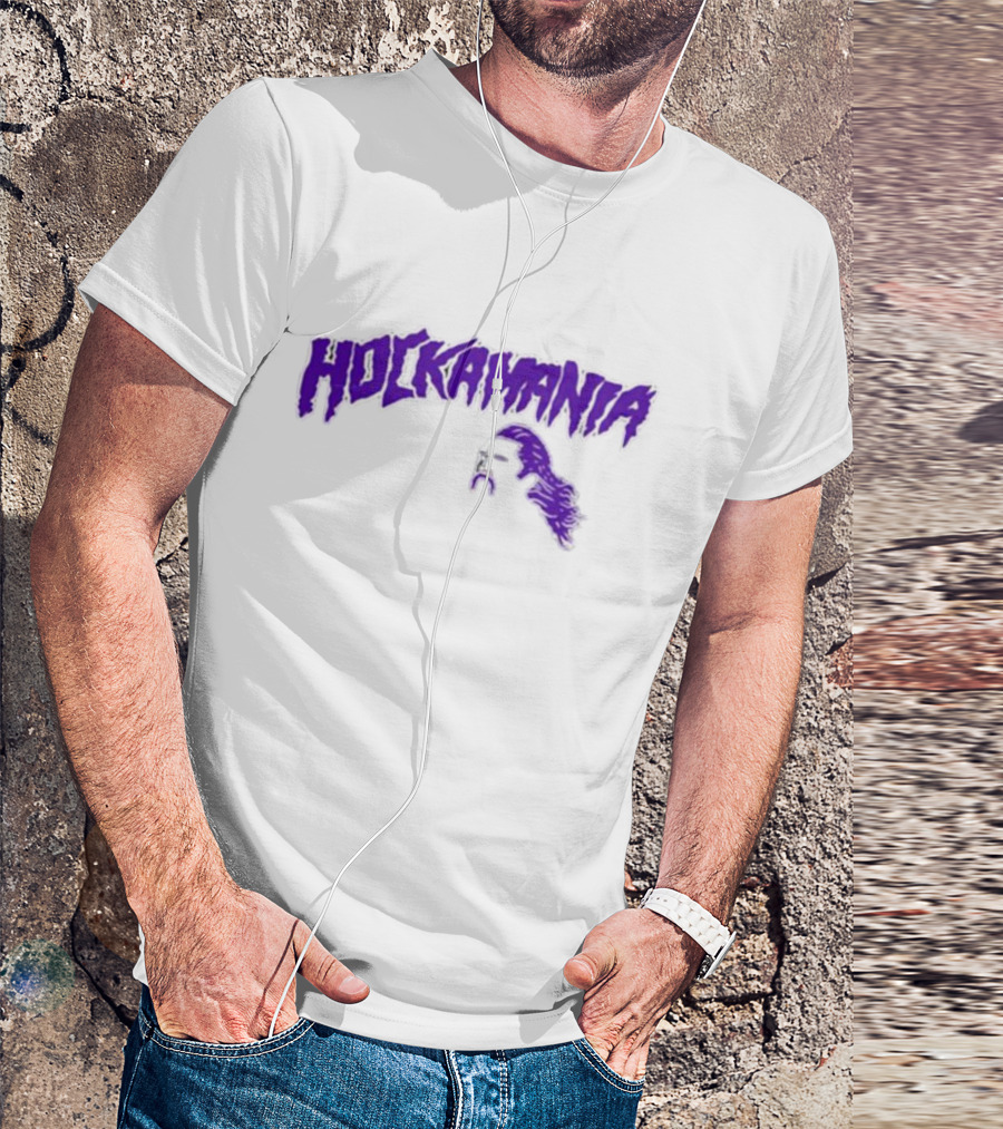 Hockamania 10K Takes Purple Iconic Wrestling T-Shirt