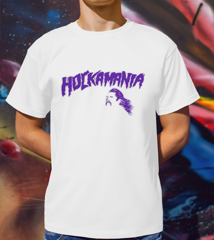 Hockamania 10K Takes Purple Iconic Wrestling T-Shirt