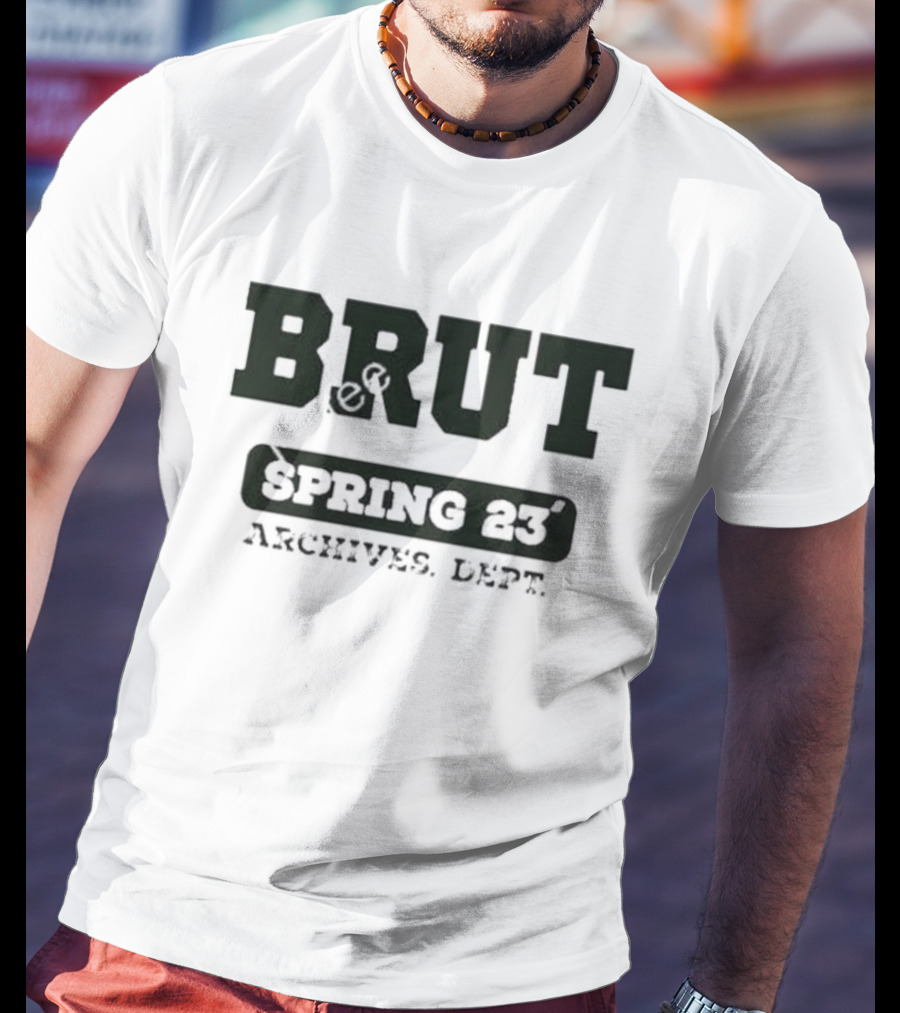 BRUT Spring 23 Archives Dept Brut Clothing T-Shirt