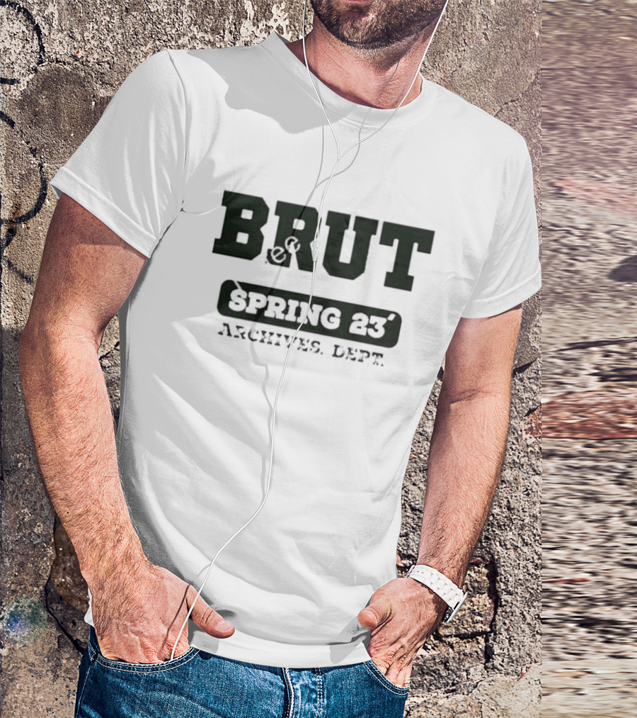 BRUT Spring 23 Archives Dept Brut Clothing T-Shirt