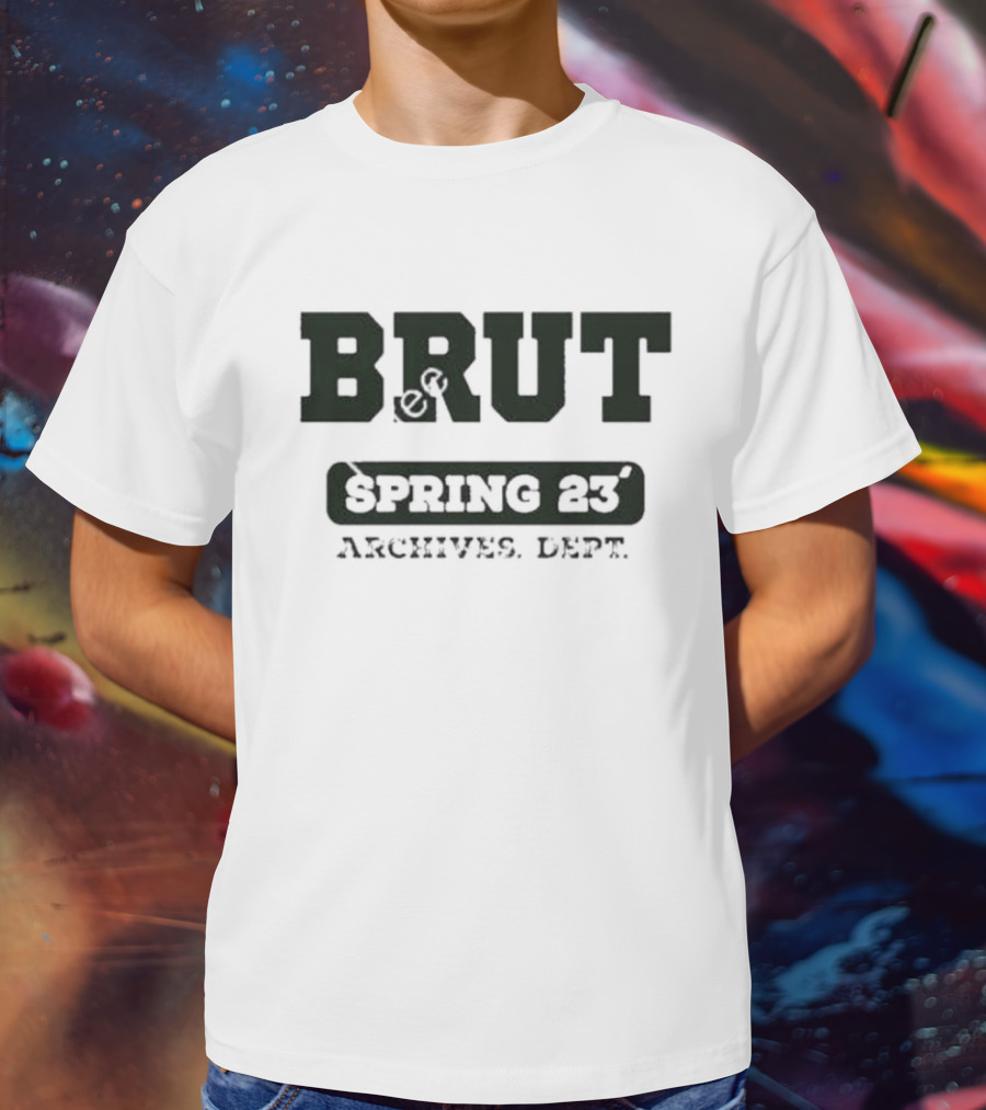 BRUT Spring 23 Archives Dept Brut Clothing T-Shirt