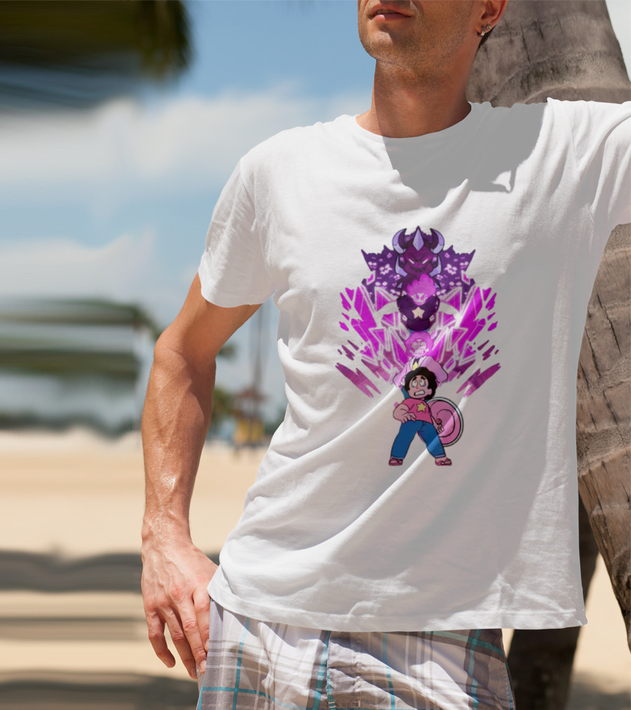 Jakeneutron Steven Universe Dark Fusion Transformation T-Shirt