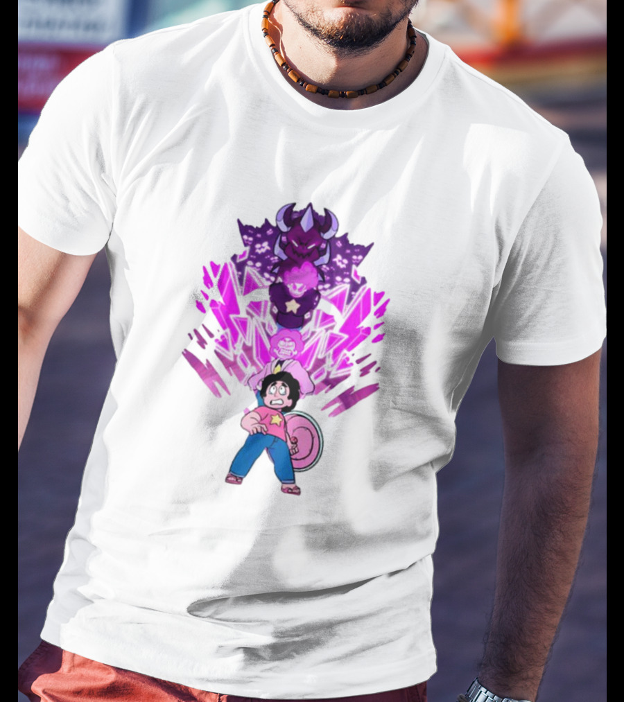 Jakeneutron Steven Universe Dark Fusion Transformation T-Shirt