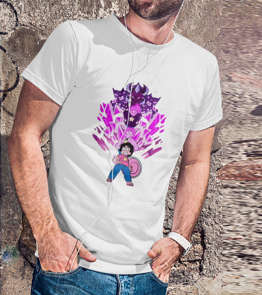 Jakeneutron Steven Universe Dark Fusion Transformation T-Shirt