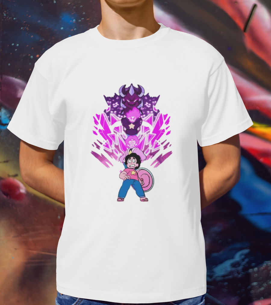 Jakeneutron Steven Universe Dark Fusion Transformation T-Shirt