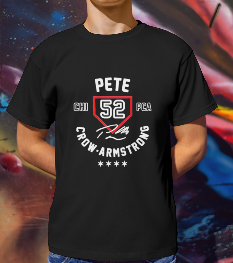 PETE 52 CHI PCA CROW ARMSTRONG MLBPA T-Shirt