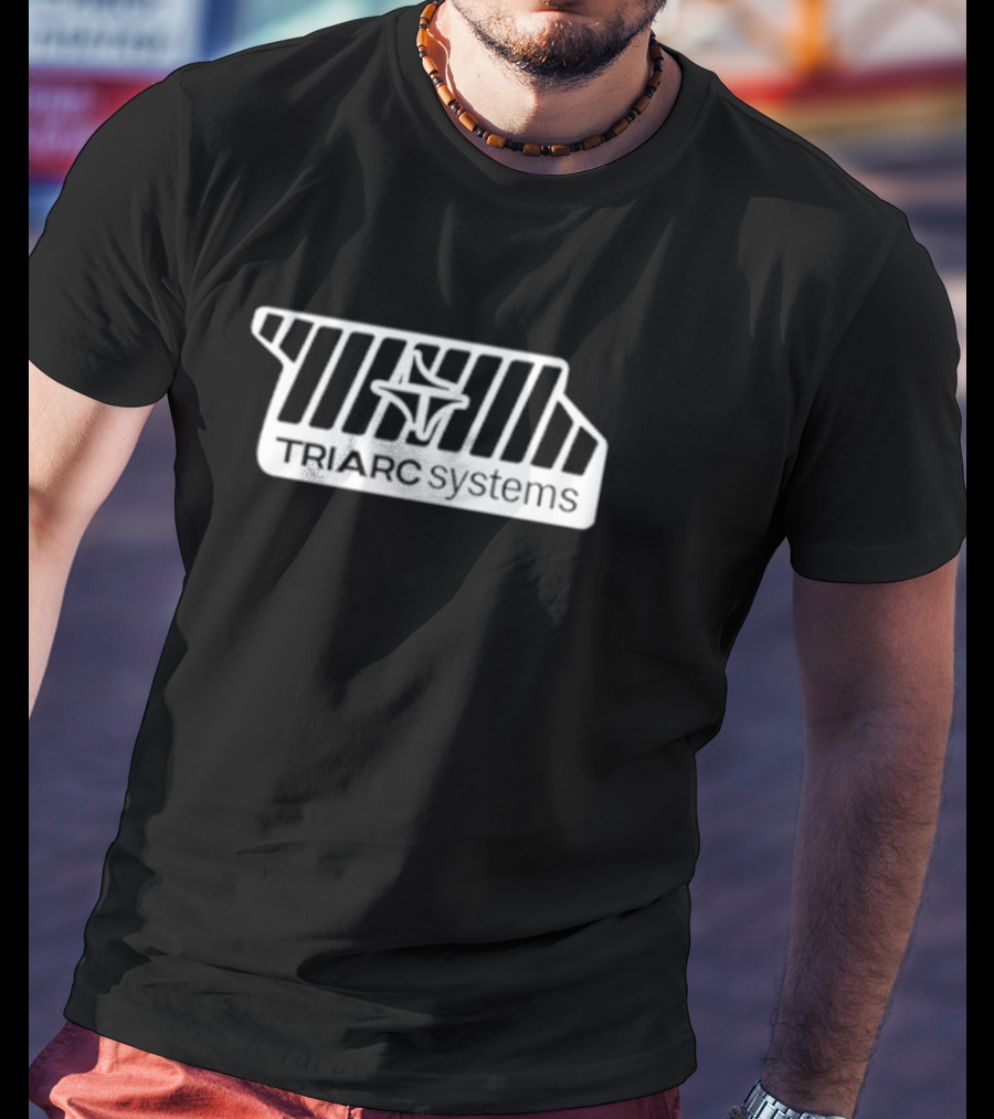 TRIARC Systems Logo With Star And Stripes T-Shirt