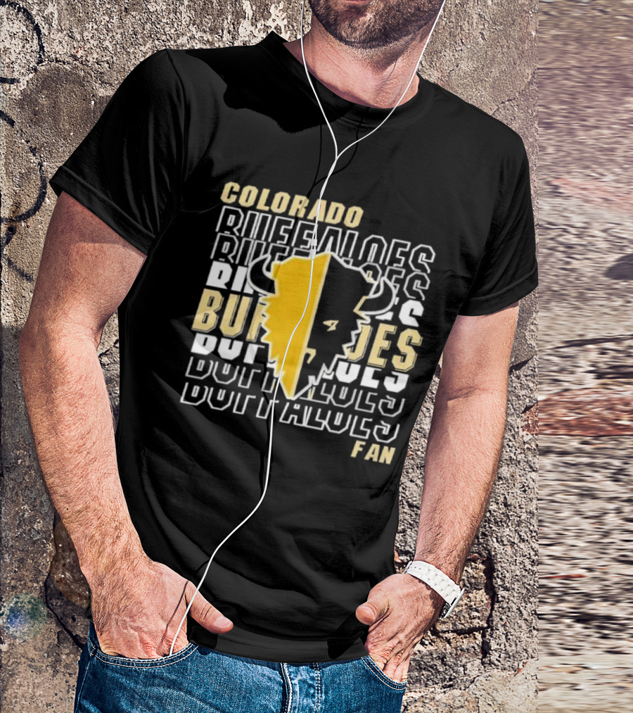 Colorado Buffaloes Buffaloes Buffaloes Fan T-Shirt