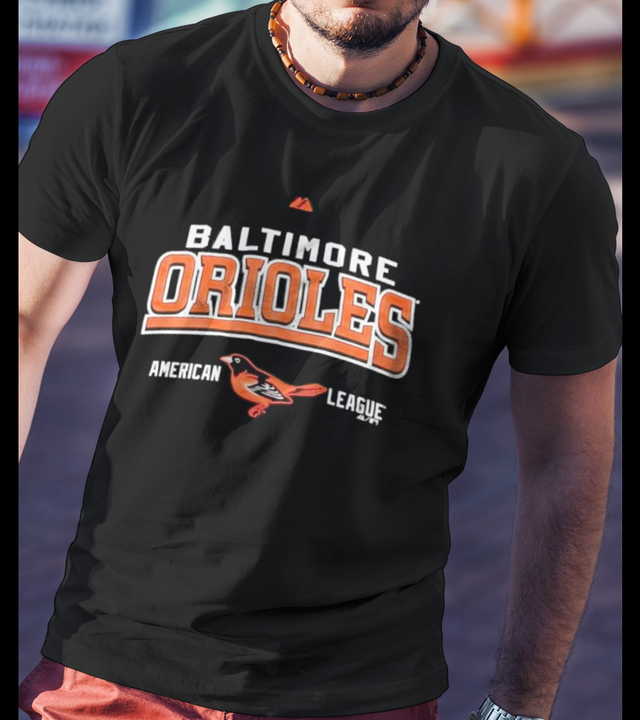 Baltimore Orioles Majestic American League Baseball Team T-Shirt