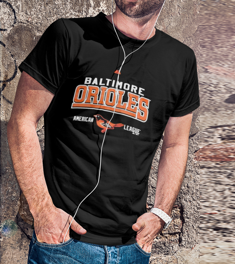Baltimore Orioles Majestic American League Baseball Team T-Shirt