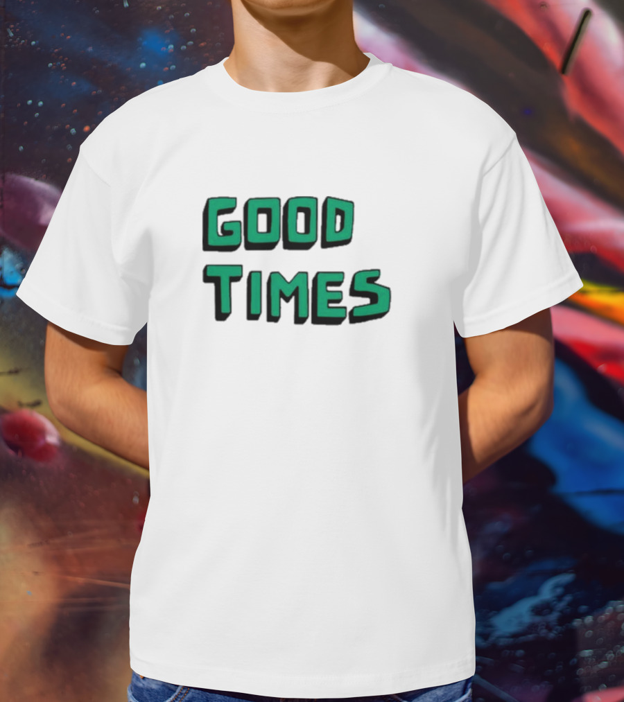 Good Times Bella Freud Black Shirt Fashion T-Shirt