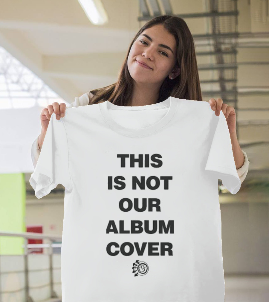 Blink 182 This Is Not Our Album Cover One More Time Album T-Shirt