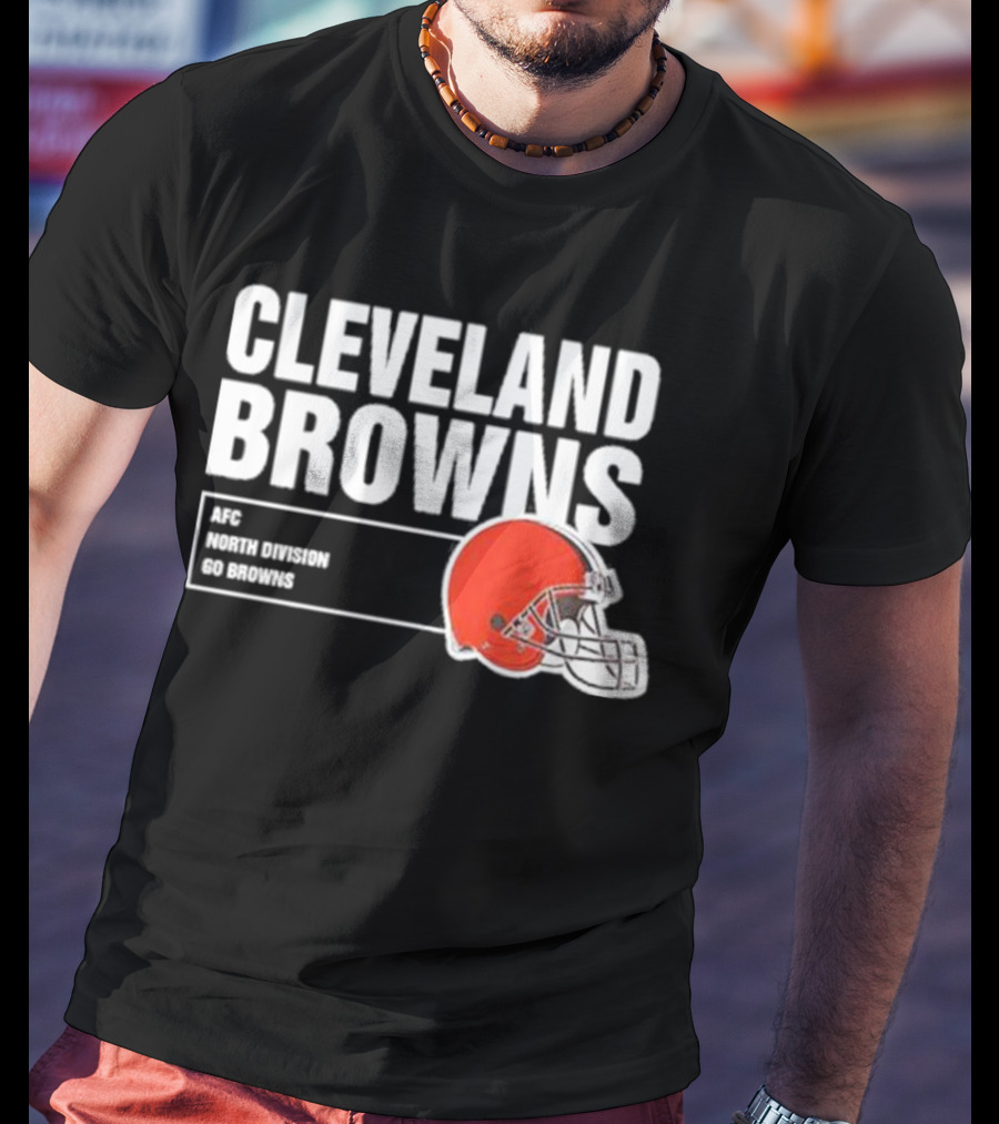Cleveland Browns AFC North Division Go Browns T-Shirt