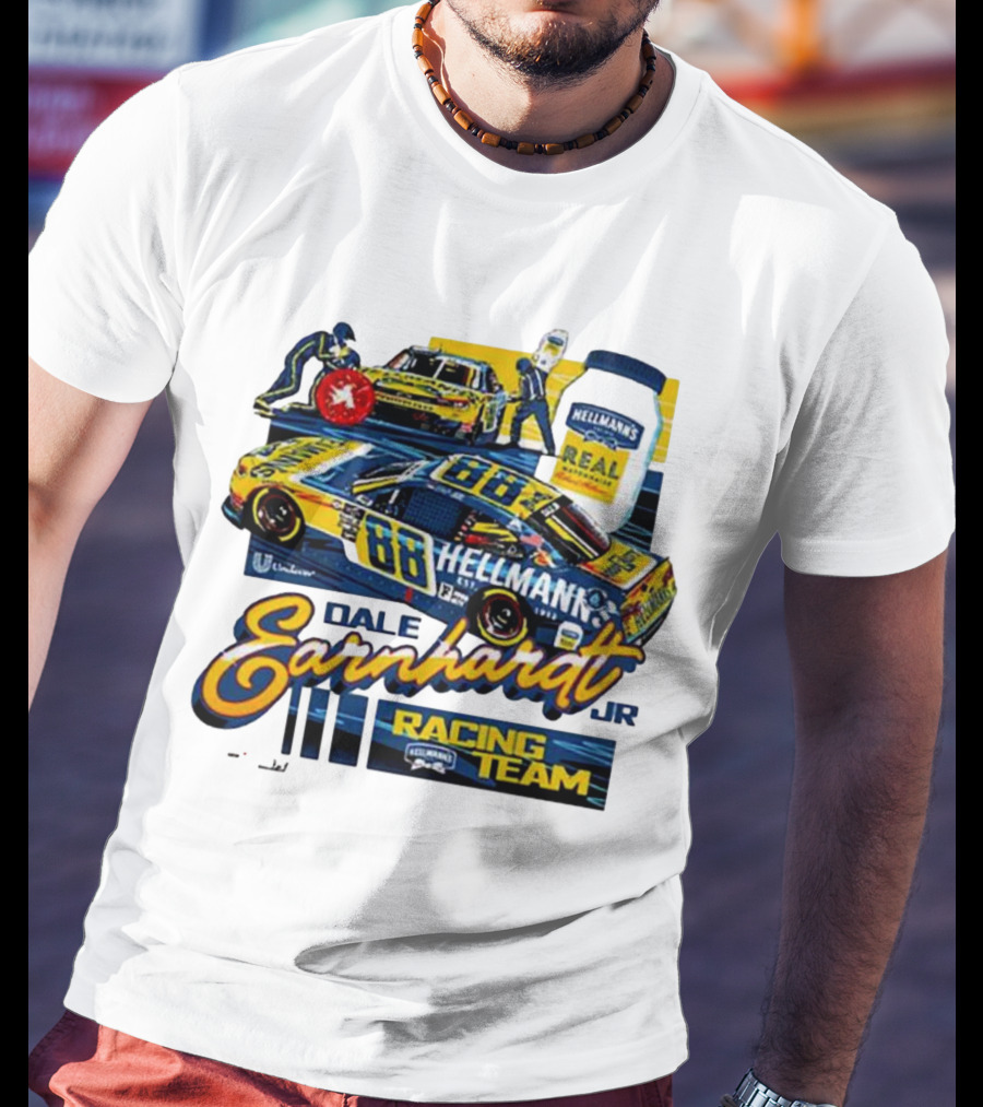 Dale Earnhardt Jr Racing Team Hellmann’s Real Cars 88 Racing Team T-Shirt