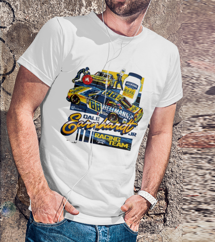 Dale Earnhardt Jr Racing Team Hellmann’s Real Cars 88 Racing Team T-Shirt