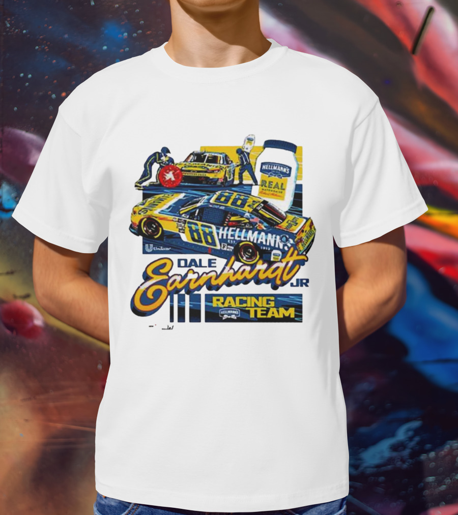 Dale Earnhardt Jr Racing Team Hellmann’s Real Cars 88 Racing Team T-Shirt