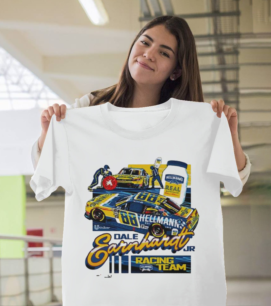 Dale Earnhardt Jr Racing Team Hellmann’s Real Cars 88 Racing Team T-Shirt