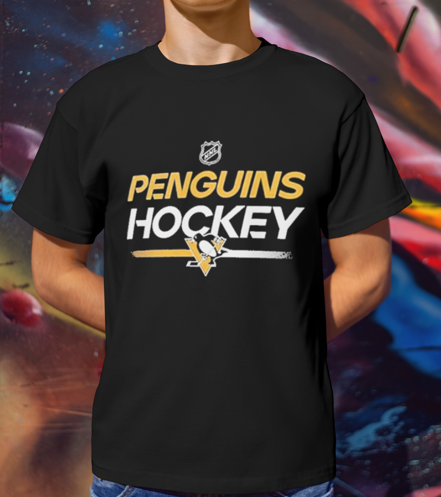 NHL Penguins Hockey Pittsburgh Penguins Authentic Pro Primary Replen T-Shirt