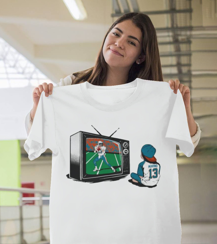 Youth Idols Watching Marino 13 Football Legend T-Shirt