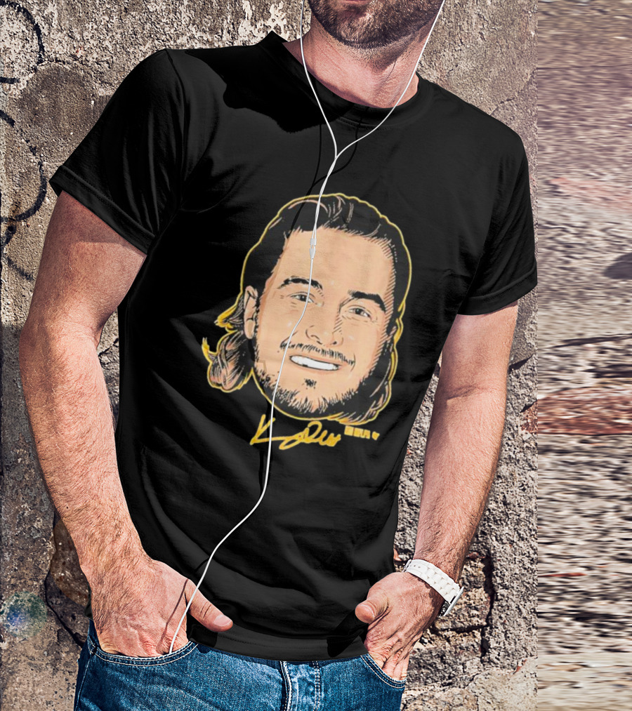 Kenny Pickett Swag Head Signature Présente T-Shirt