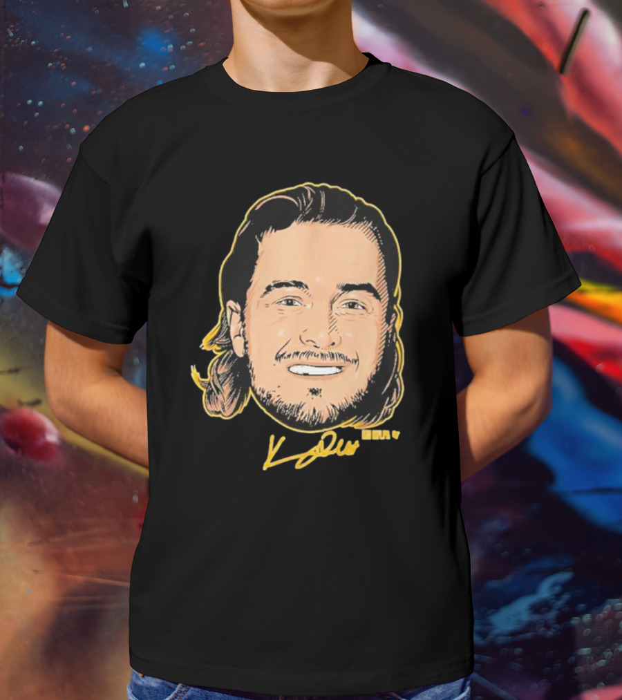 Kenny Pickett Swag Head Signature Présente T-Shirt