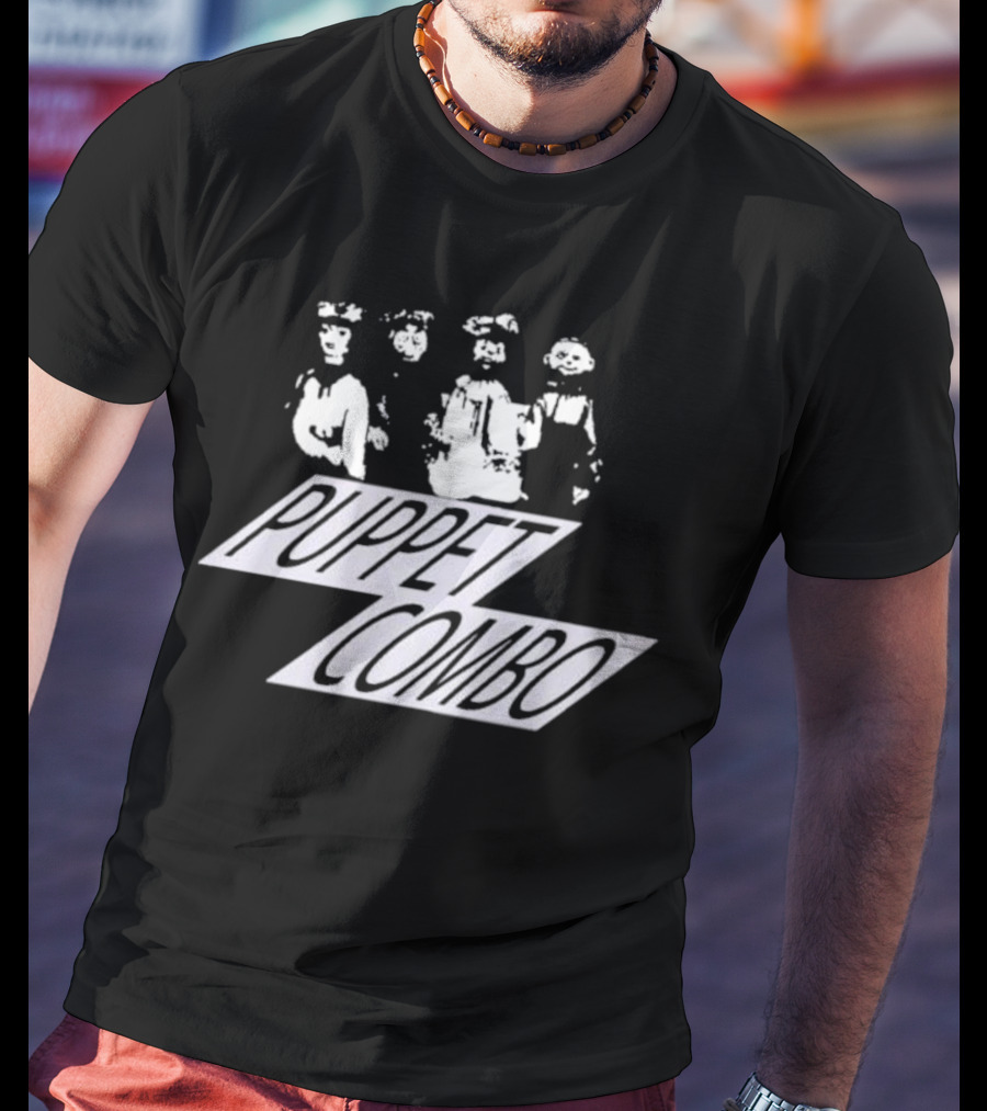 Puppet Combo Horror Game Logo T-Shirt