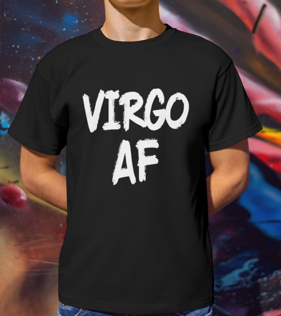 VIRGO AF Zodiac Sign T-Shirt
