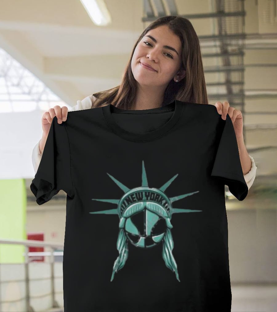 New York Lady Liberty Basketball Athlete T-Shirt