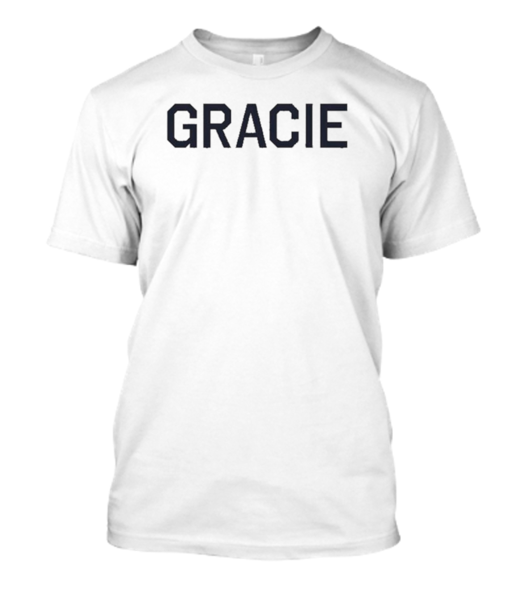 Gracie White Varsity T-Shirt