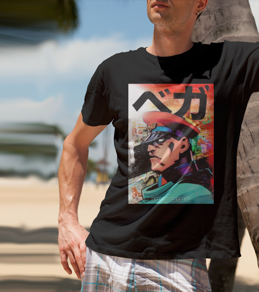 Street Fighter M Bison Vega T-Shirt