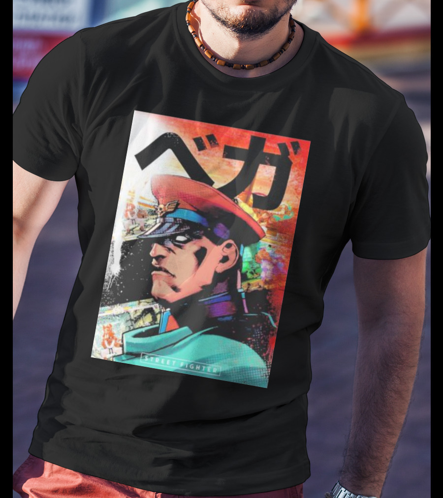 Street Fighter M Bison Vega T-Shirt