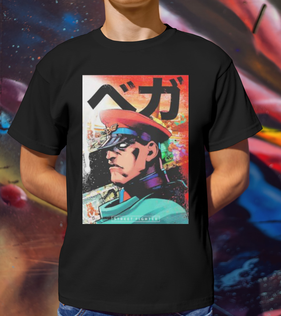 Street Fighter M Bison Vega T-Shirt