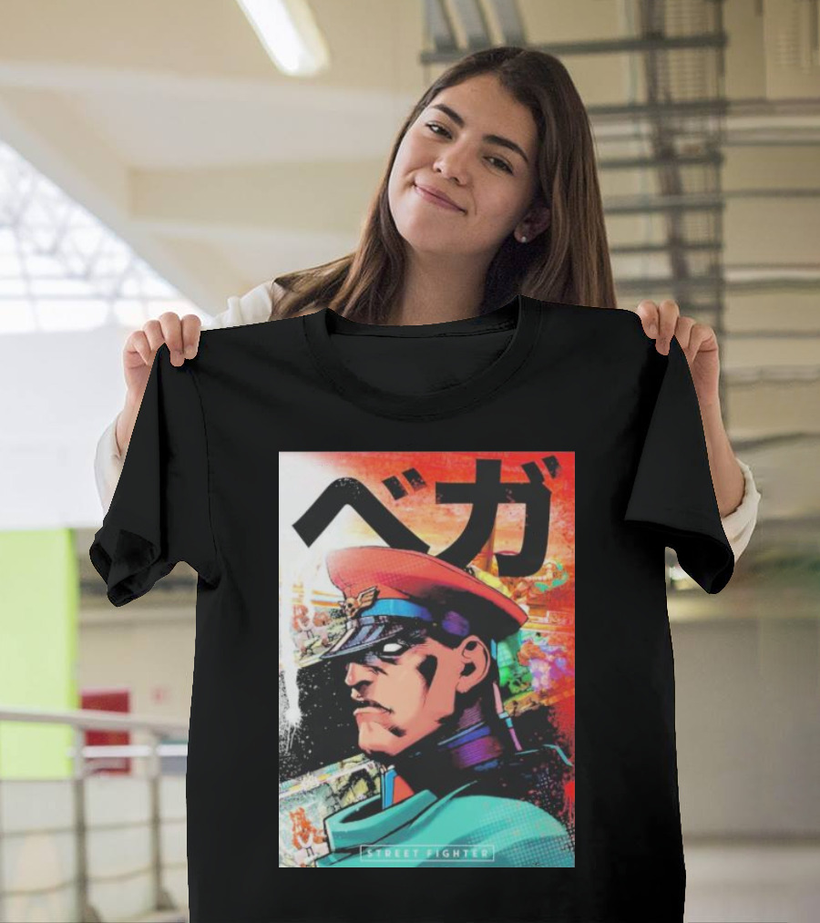 Street Fighter M Bison Vega T-Shirt
