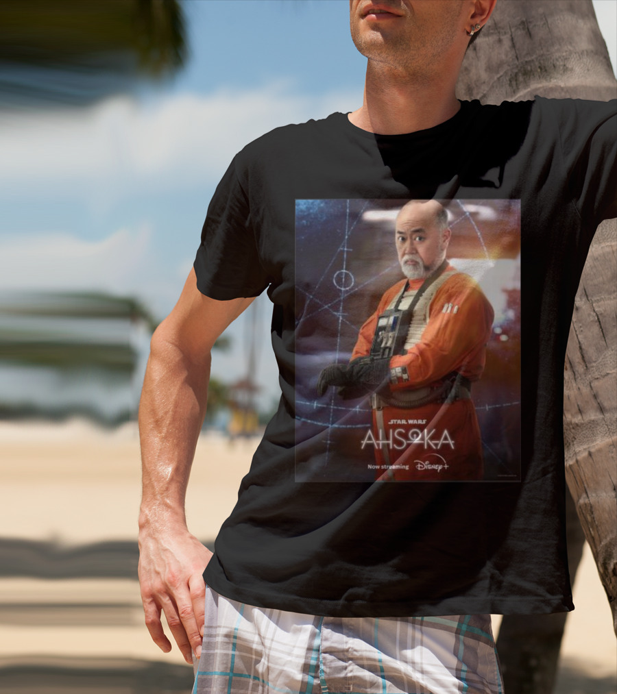 Ahsoka Carson Teva Character Star Wars Disney Plus Now Streaming T-Shirt