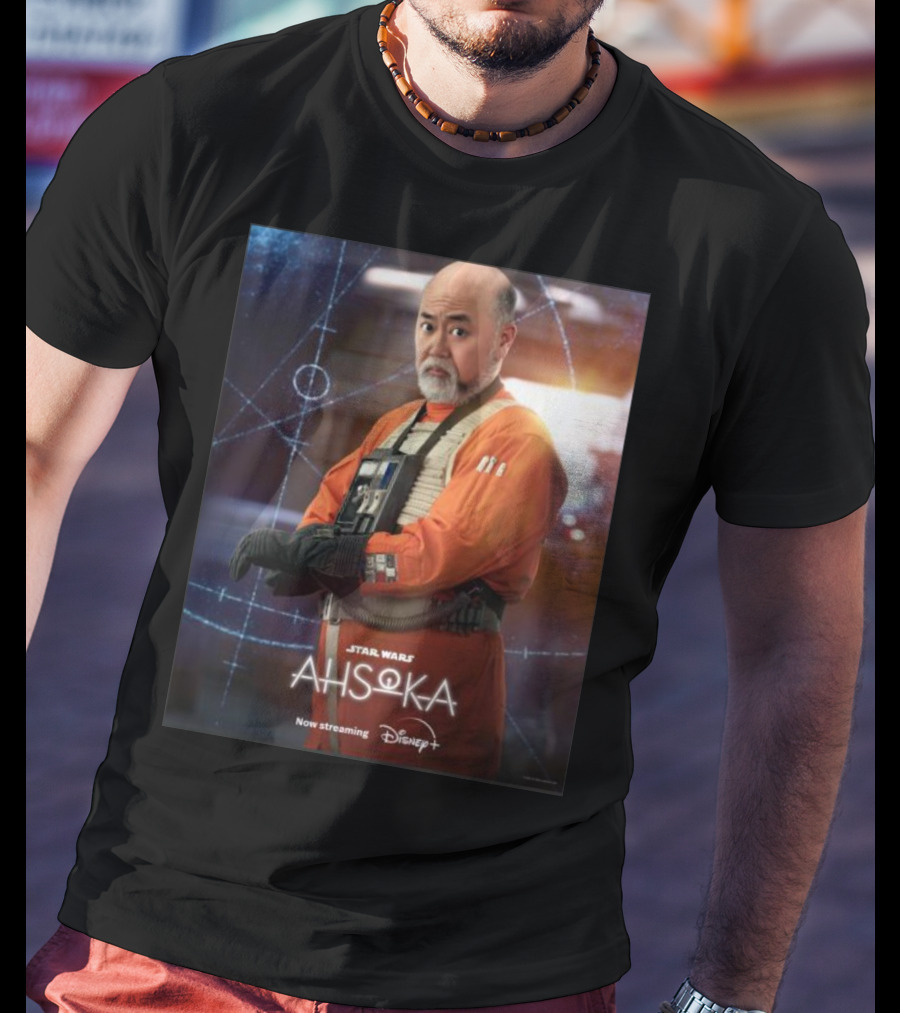 Ahsoka Carson Teva Character Star Wars Disney Plus Now Streaming T-Shirt