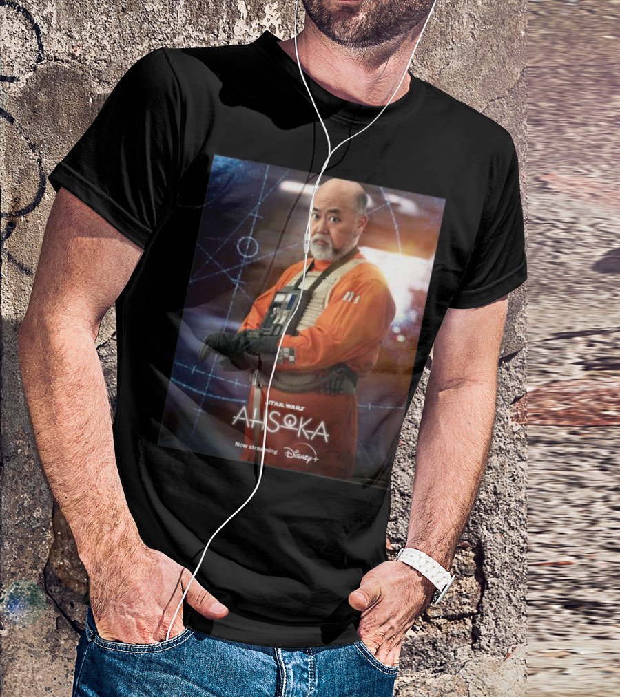 Ahsoka Carson Teva Character Star Wars Disney Plus Now Streaming T-Shirt