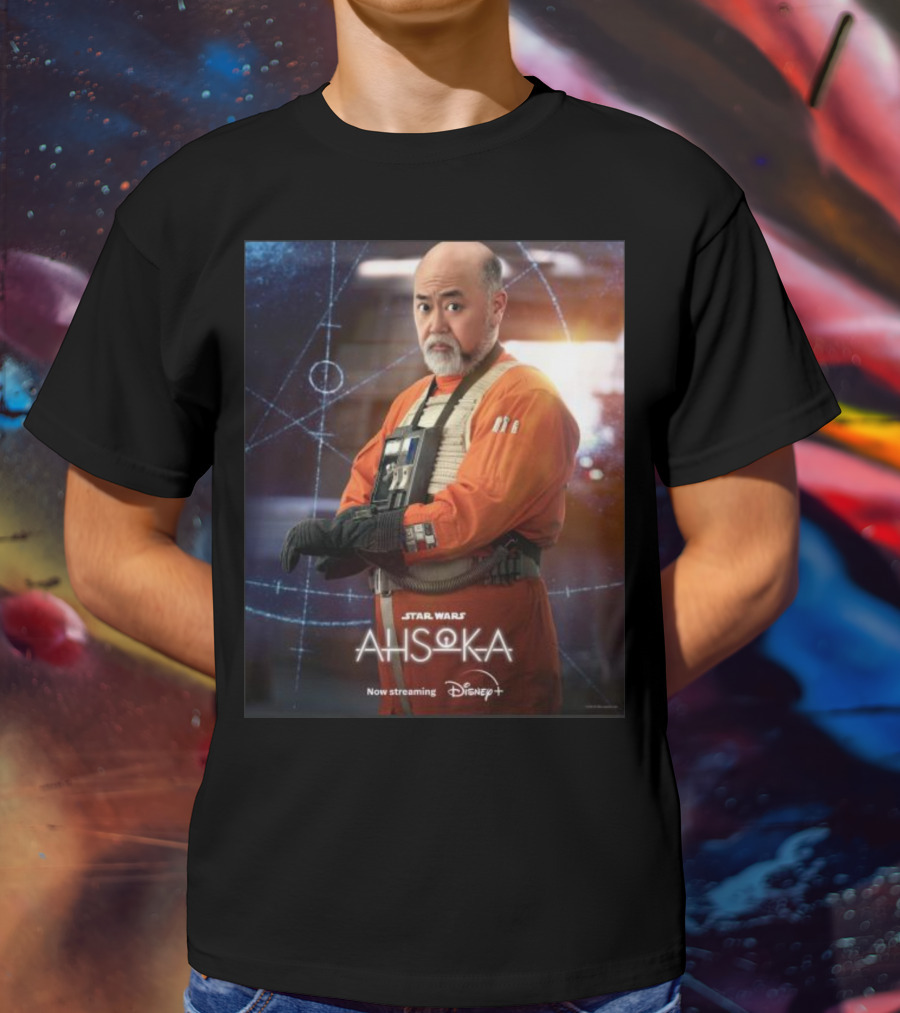 Ahsoka Carson Teva Character Star Wars Disney Plus Now Streaming T-Shirt