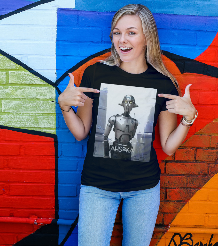 Star Wars Ahsoka Huyang Character Robot Droid T-Shirt