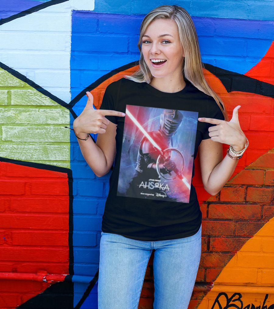 Star Wars Ahsoka Marrok Character Now Streaming Disney Plus T-Shirt