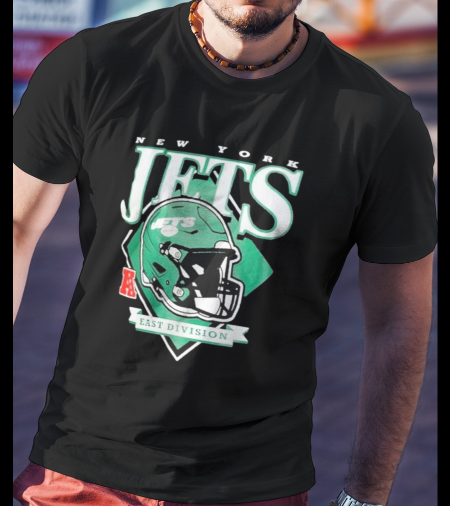 New York Jets East Division Helmet T-Shirt