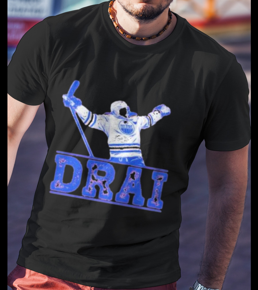 Leon Draisaitl Edmonton Oilers Drai Hockey T-Shirt