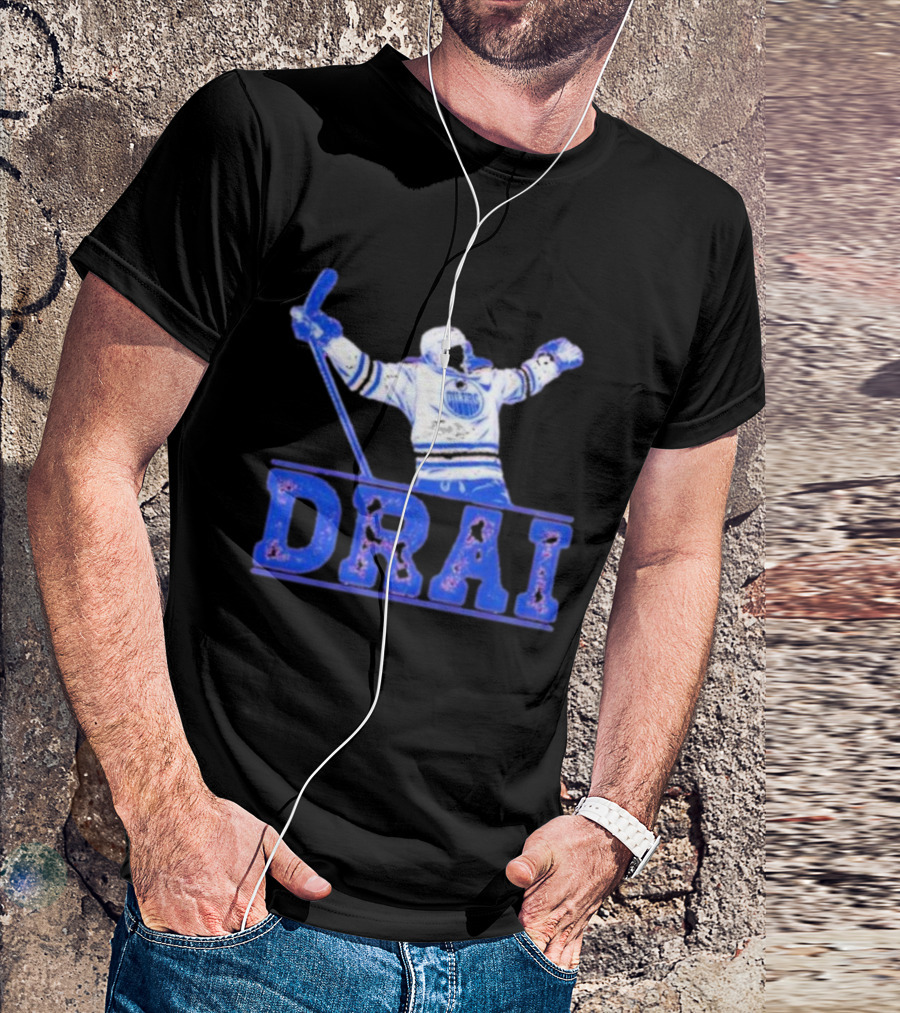 Leon Draisaitl Edmonton Oilers Drai Hockey T-Shirt