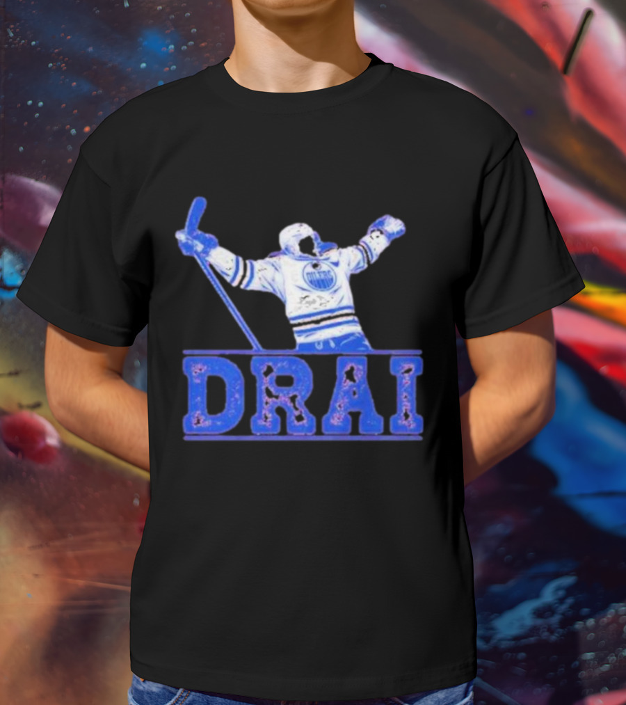 Leon Draisaitl Edmonton Oilers Drai Hockey T-Shirt