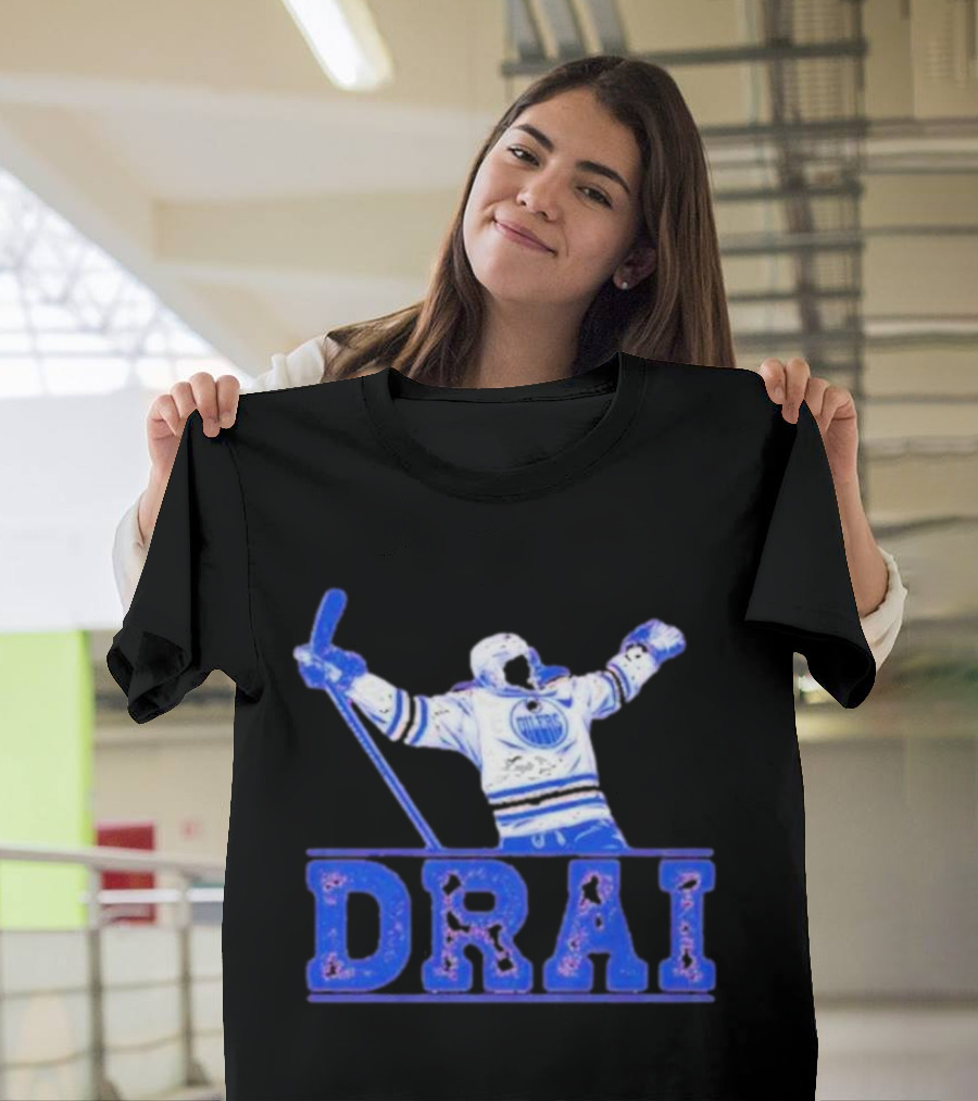Leon Draisaitl Edmonton Oilers Drai Hockey T-Shirt
