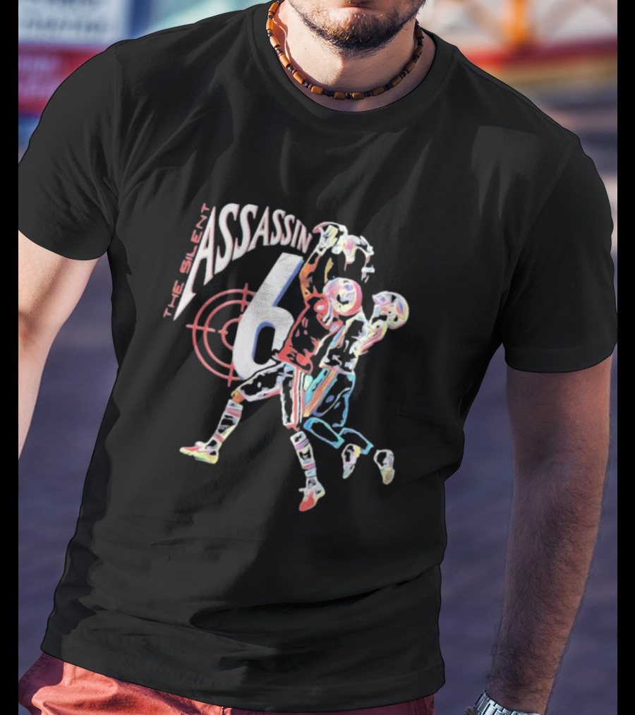 The Silent Assassin 6 Football Duo Target T-Shirt