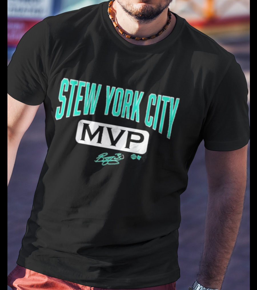 STEW YORK CITY MVP Breanna Stewart T-Shirt