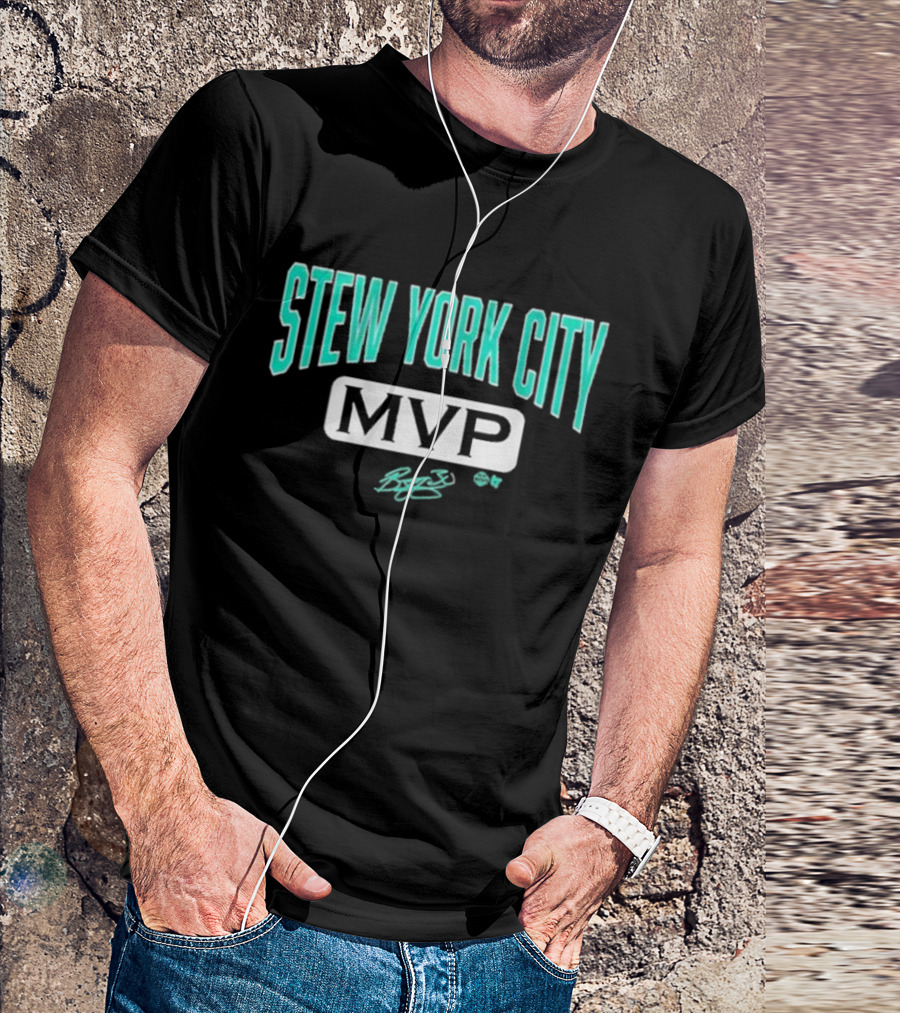 STEW YORK CITY MVP Breanna Stewart T-Shirt
