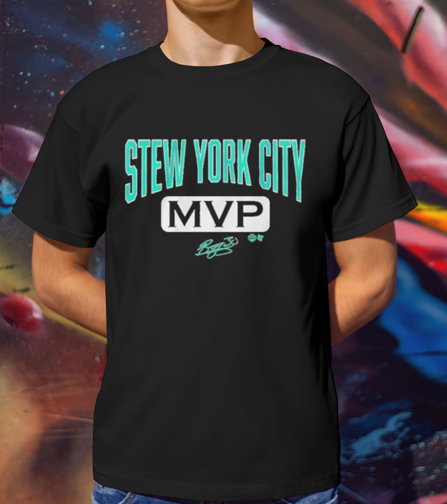 STEW YORK CITY MVP Breanna Stewart T-Shirt