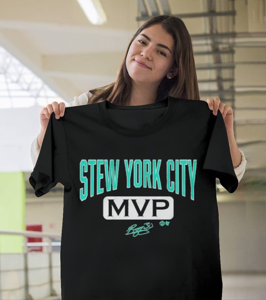 STEW YORK CITY MVP Breanna Stewart T-Shirt