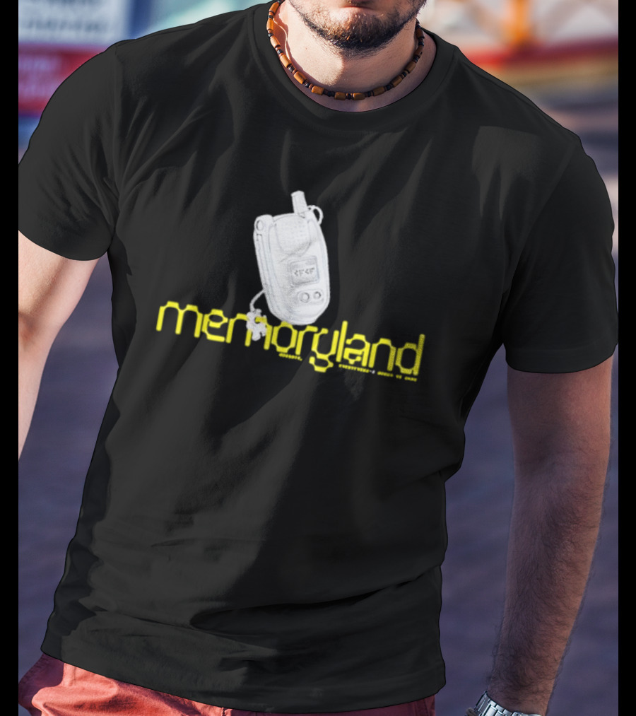 Memoryland Flip Goodbye Everything's Gonna Be Okay Retro Phone T-Shirt